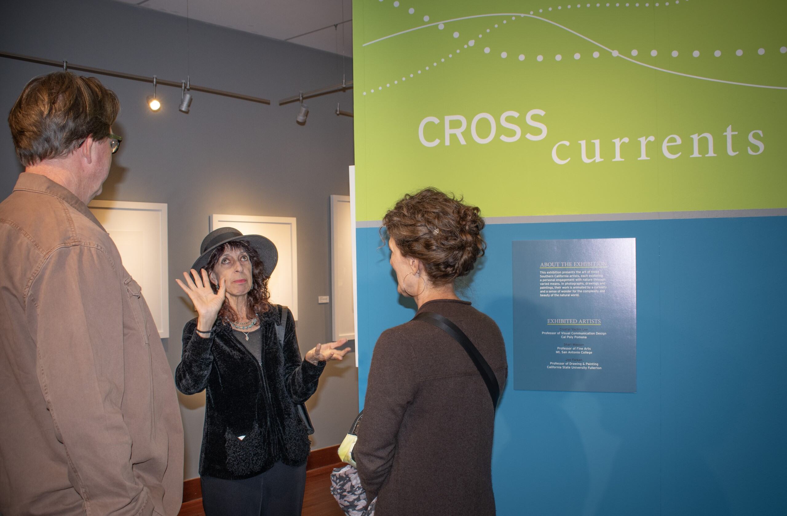 Reception Photo "Cross Currents" , October 16, 2024 to December 15, 2024